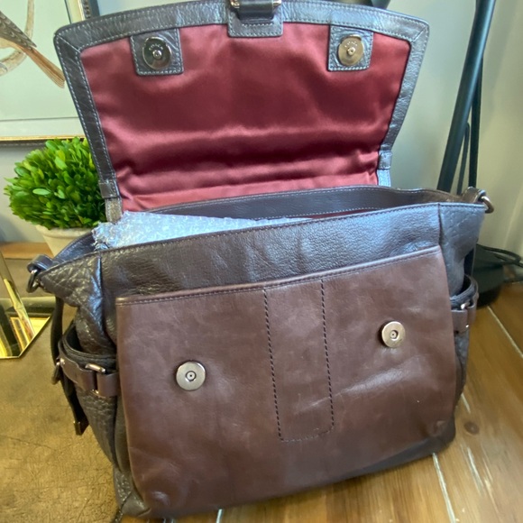 Coach Rare Pinnacle Eva Croc Embossed Handbag - Picture 10 of 12